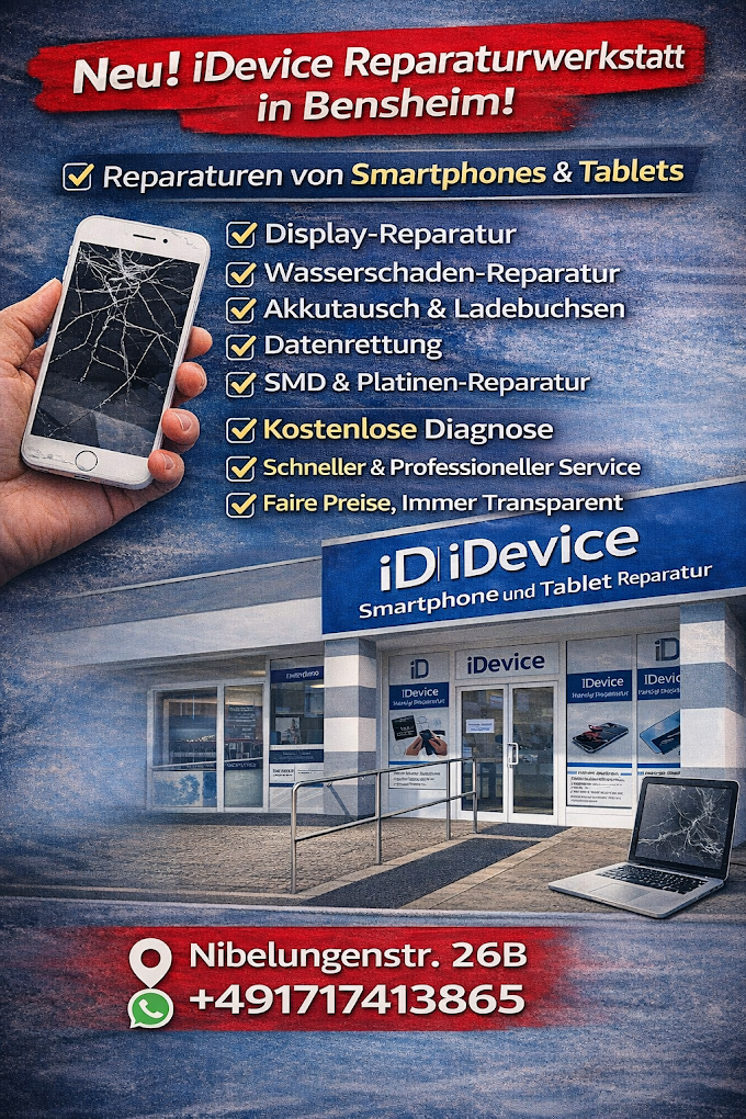 iDevice Bensheim - Smartphone und Tablet Reparatur